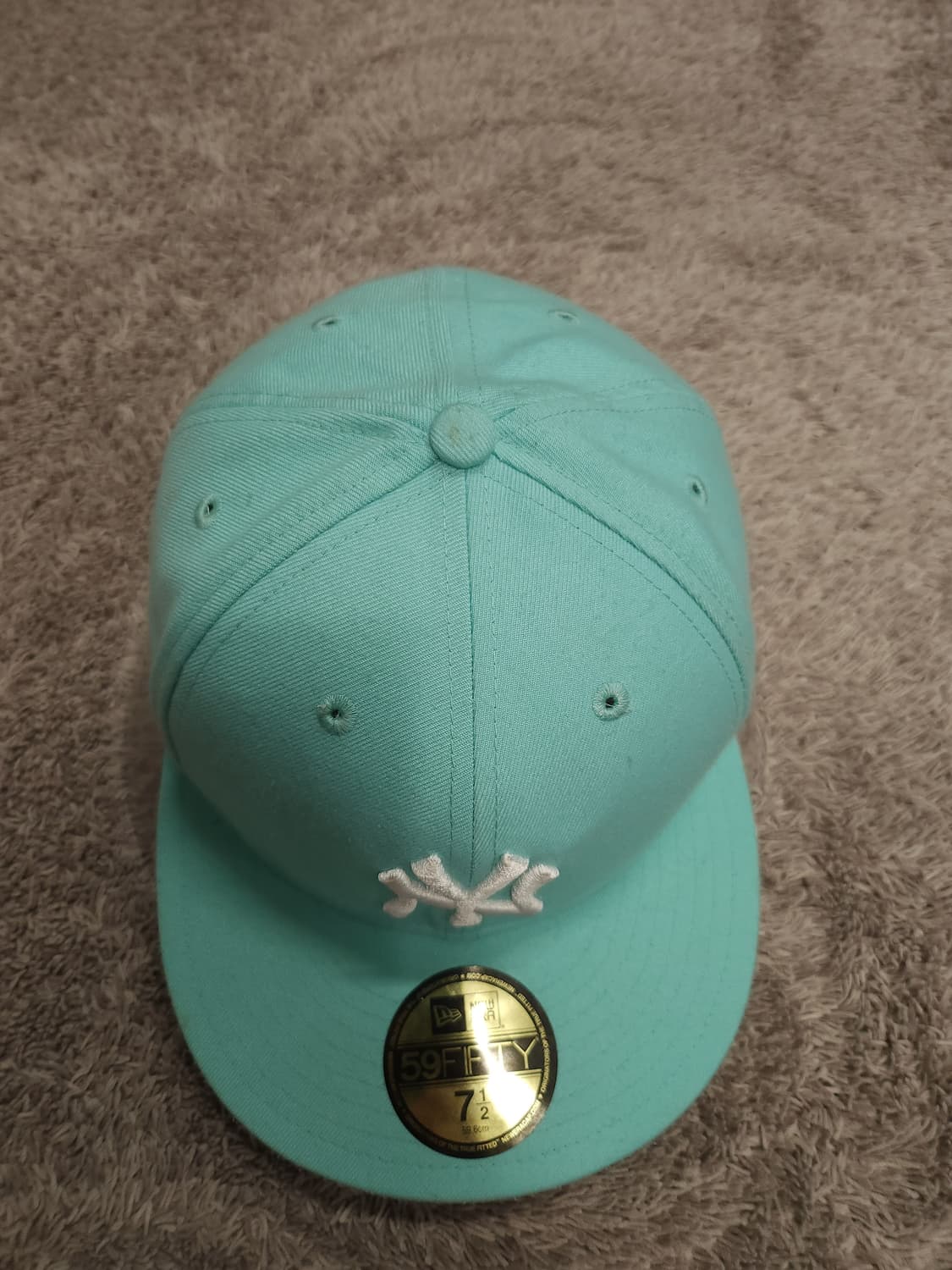 뉴에라 59FIFTY NY 민트 7 캡 모자 상품이미지3