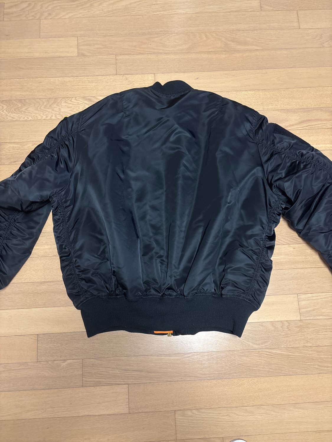 알파인더스트리 MA-1 레귤러 플렉스 Black 상품이미지2