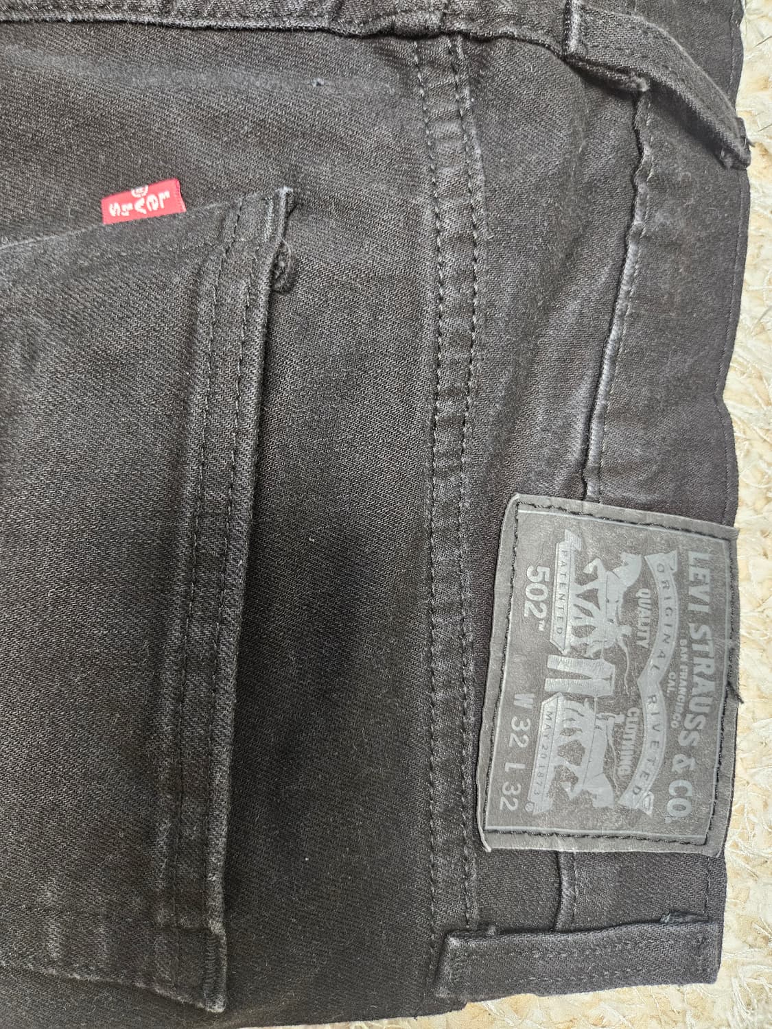 리바이스 505 블랙진 상품이미지2