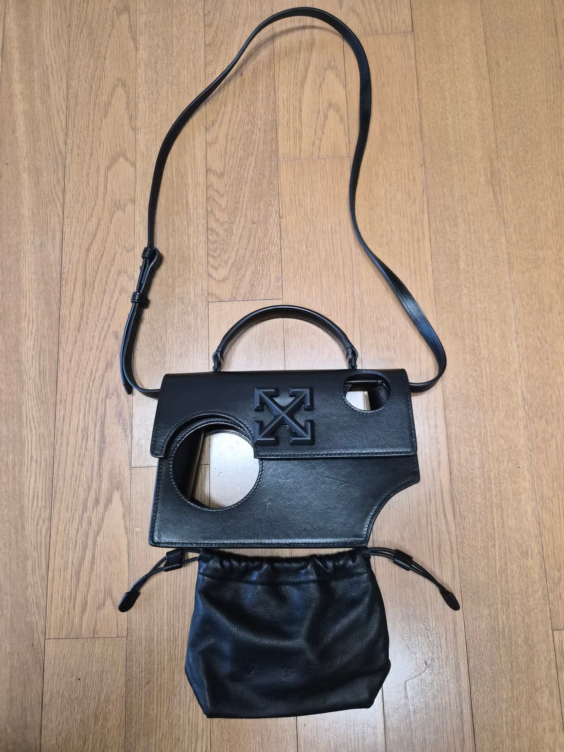 (정품) 오프화이트 지트니 크로스백 (명품 여자 가방 숄더백 디아그 플랩 상품이미지3