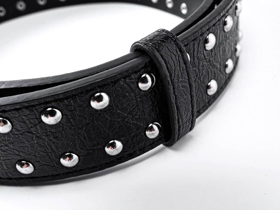 Cross Bolt Stud Belt 상품이미지9