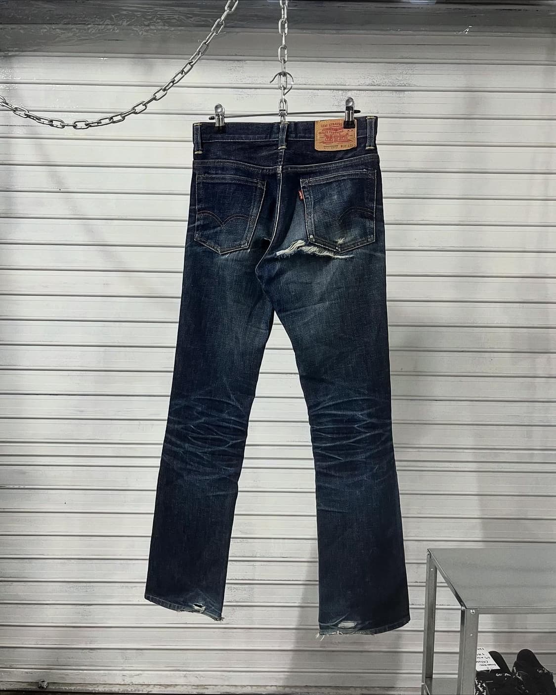 90s Levi’s 517 flare jean / made in usa 상품이미지2