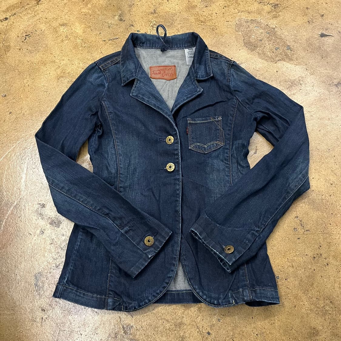[정품/S] 리바이스 데님 블레이저 자켓 b16 상품이미지2