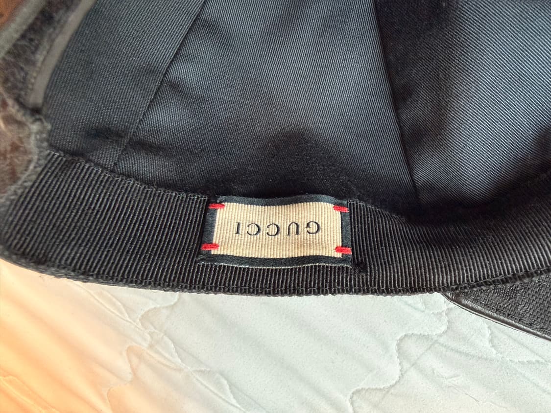 [XL] 정품 구찌 볼캡 블랙 상품이미지3