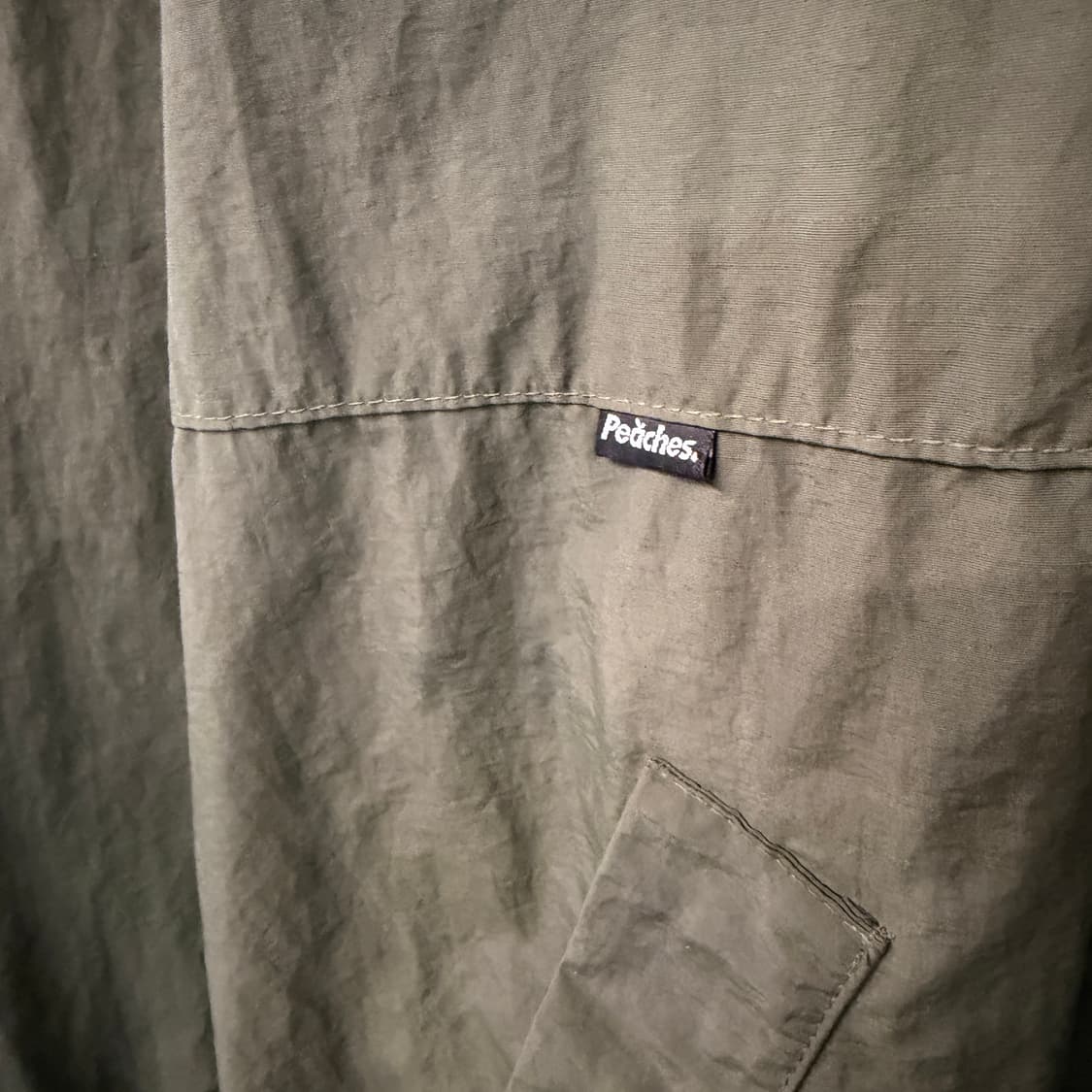 [L] 피치스 바람막이 올리브 상품이미지5