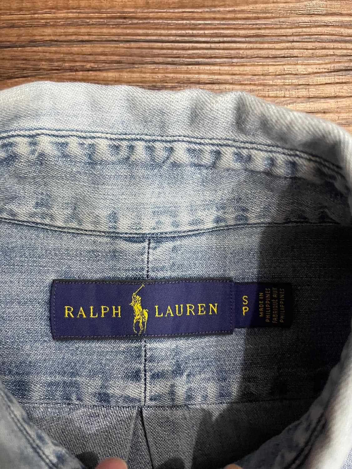 폴로 랄프로렌 데님 셔츠 상품이미지7