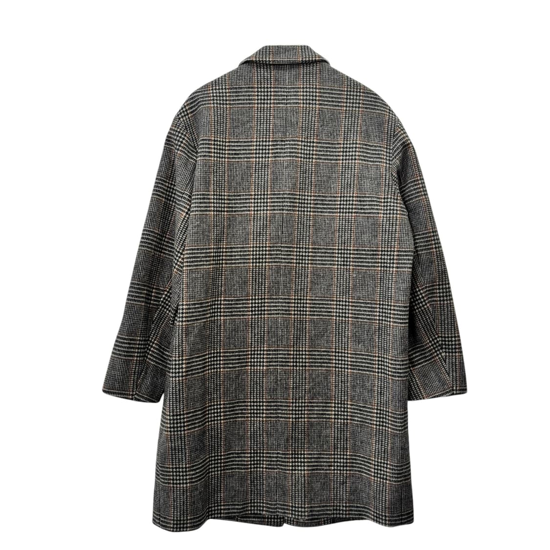 커스텀멜로우 글렌 체크 울 코트 상품이미지7