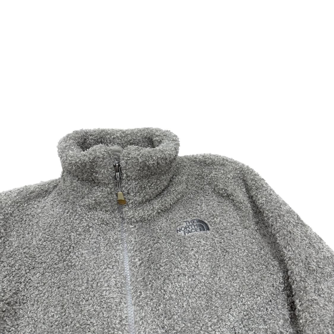 노스페이스 폴라텍 피어리 부클 플리스 후리스 자켓 그레이 XS 상품이미지2