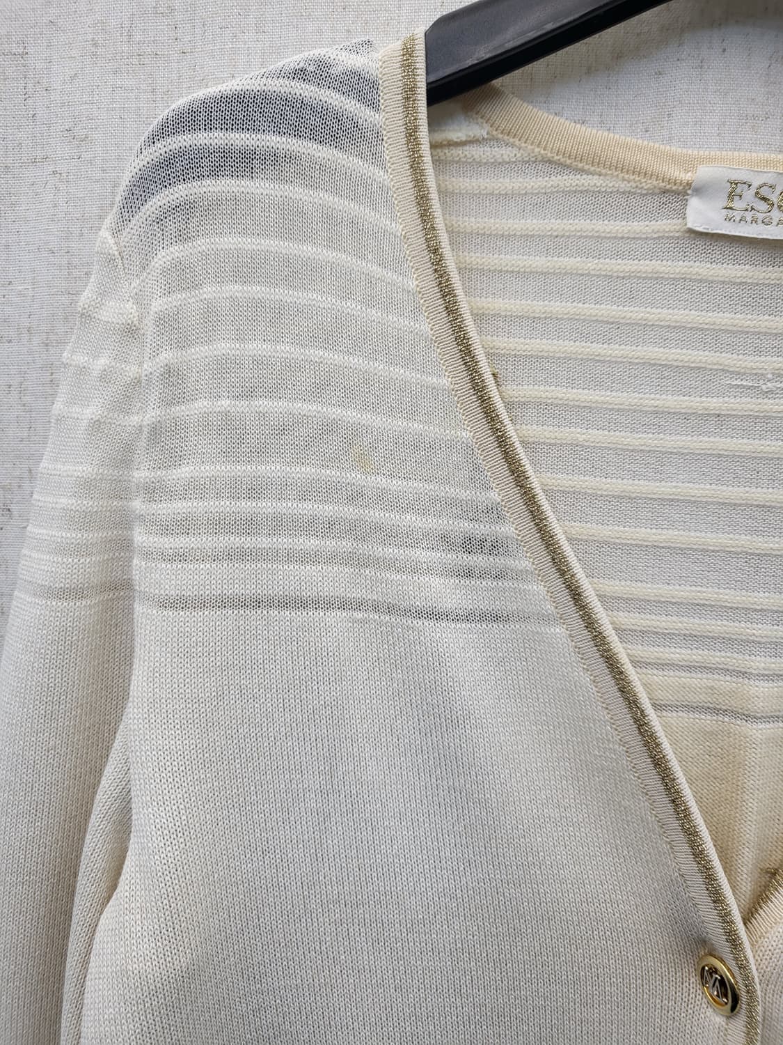 ESCADA 아이보리 롱 가디건 상품이미지5