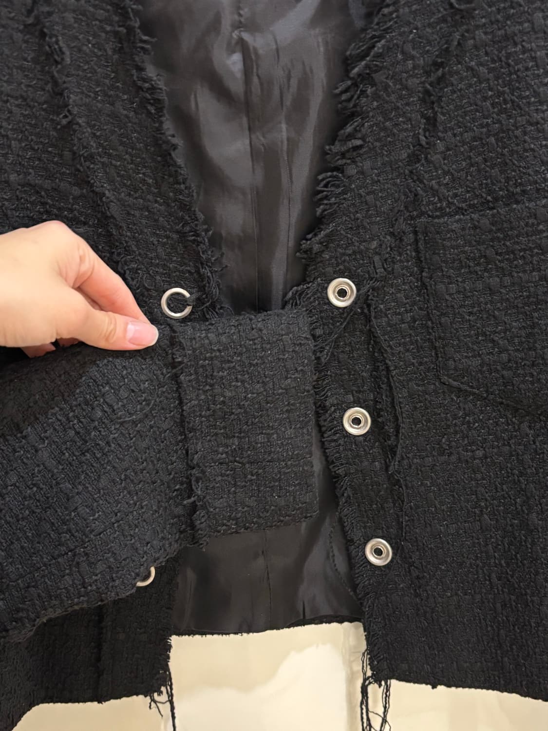 보헤미안서울 트위드자켓 상품이미지3