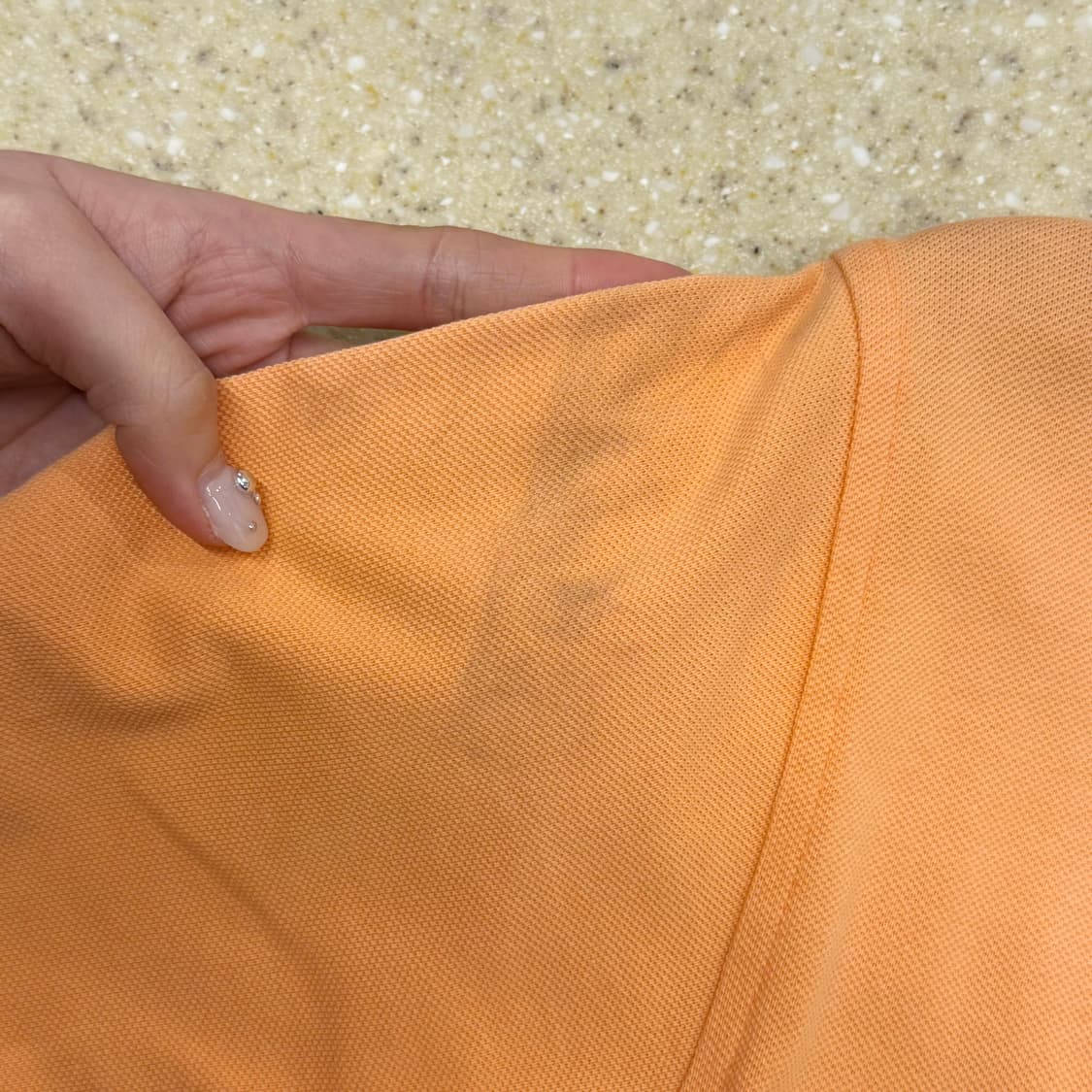 프레드 페리 반팔 카라티 클래식 로고 자수 디테일 오렌지 상품이미지9