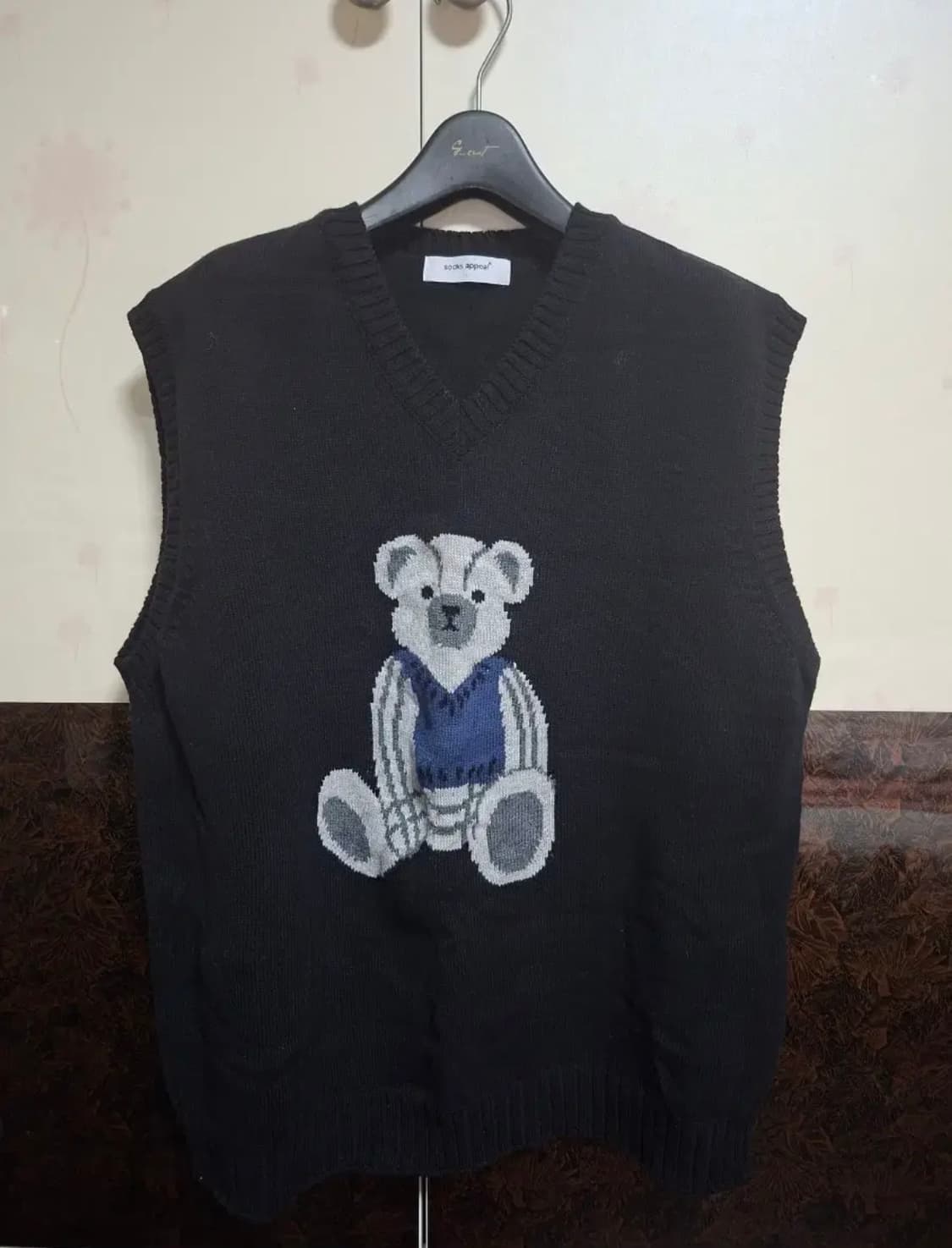 삭스어필 니트 조끼 상품이미지4