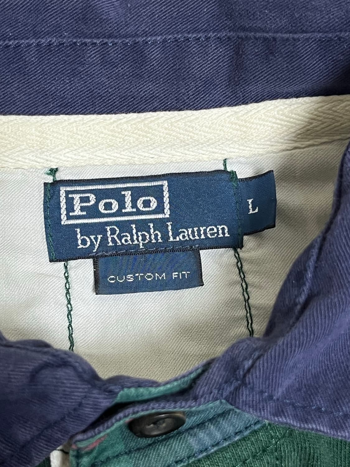 폴로 랄프로렌 빅포니 긴팔 카라티 L 그린 상품이미지3