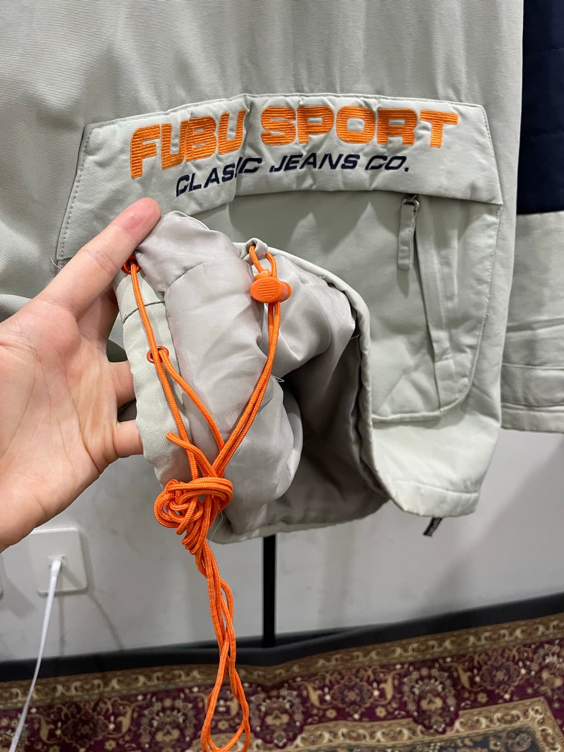 (빈티지)90‘s Fubu 후부 래글런 스키 아노락 상품이미지7