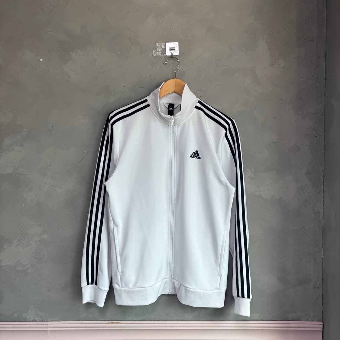 아디다스 화이트 져지 트랙탑 상품이미지1