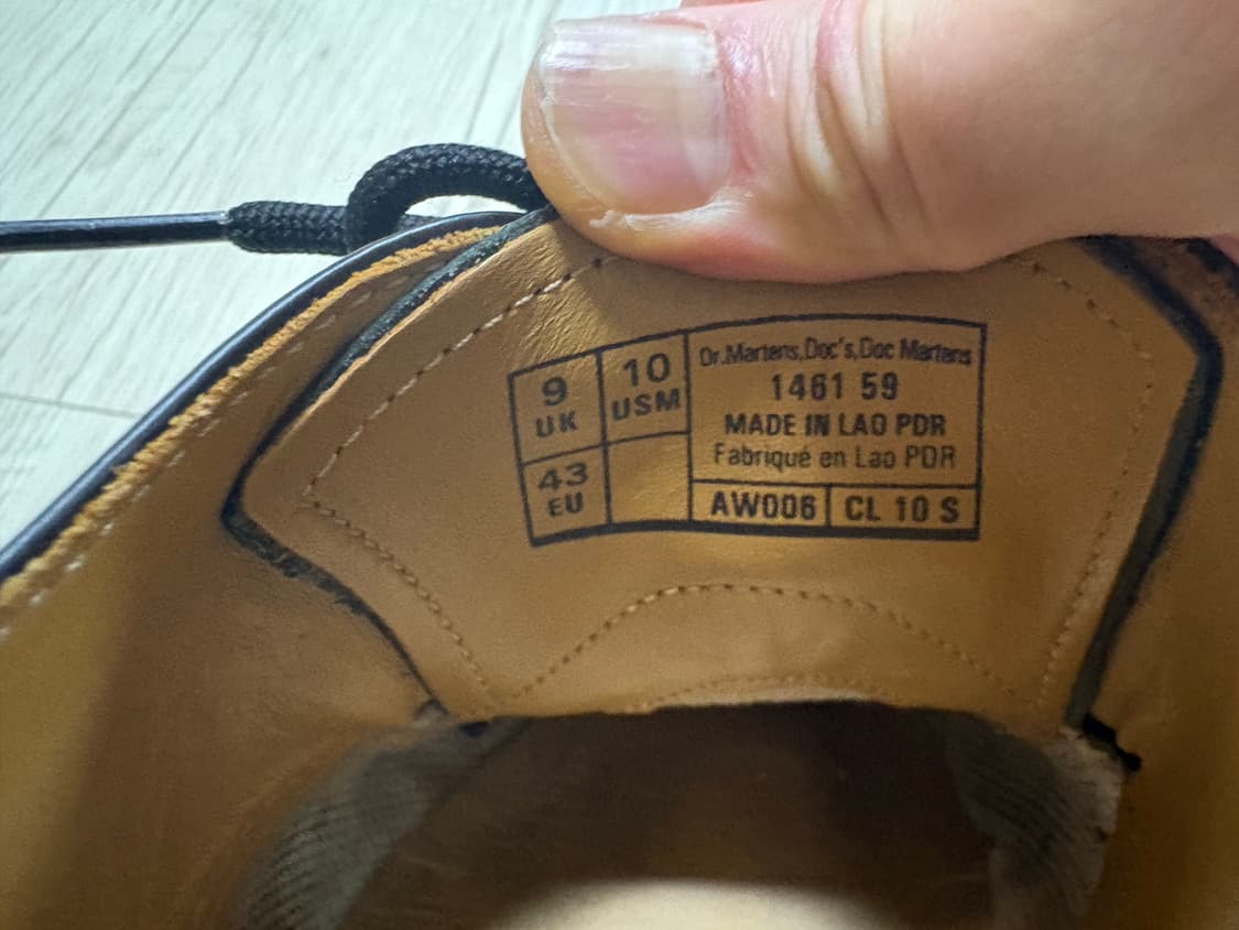 닥터마틴 1461 3홀 스무스 280 상품이미지7