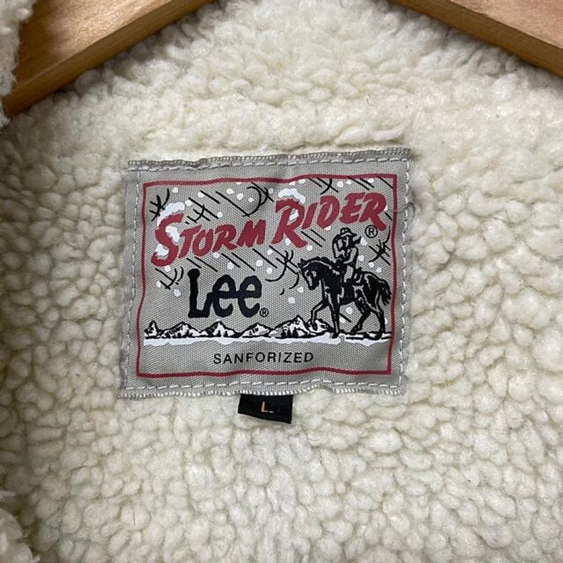 Lee 스톰 라이더 보아 트러커 자켓 (L)  상품이미지6
