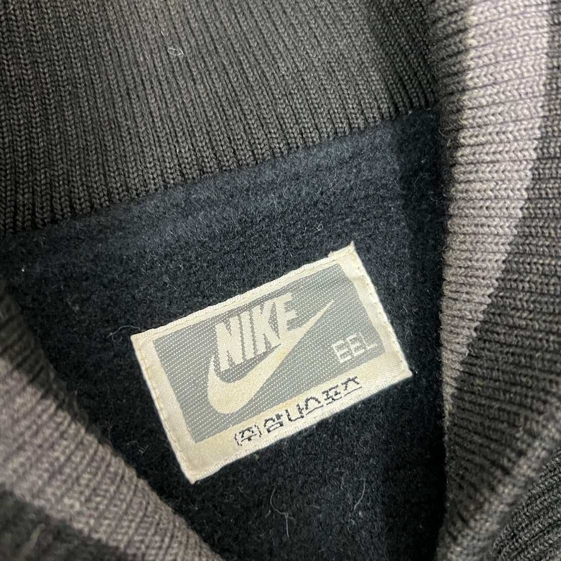 나이키 90s 삼나스포츠 배색 모직 스타디움 바시티 자켓 상품이미지4