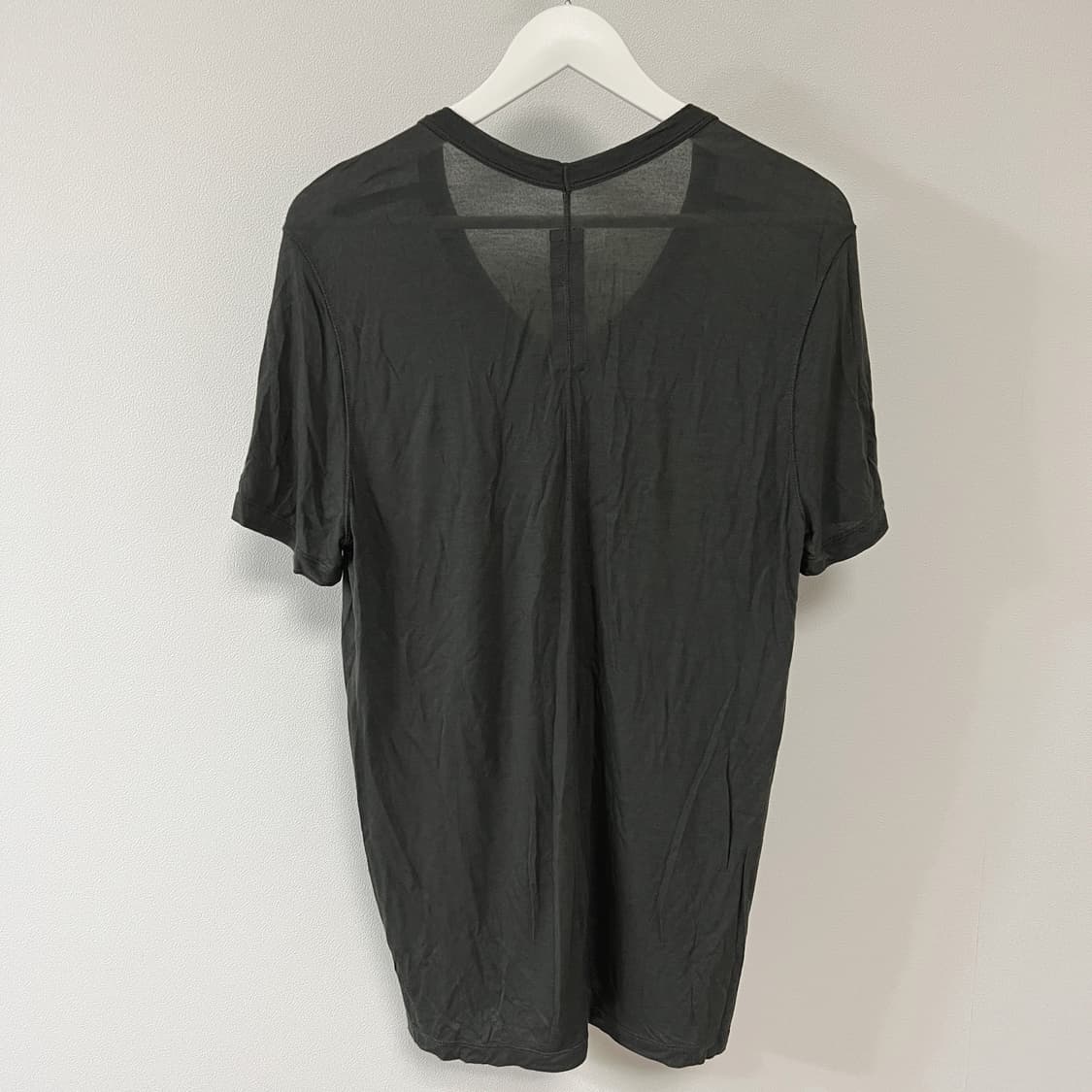 릭오웬스 14FW "MOODY" 절개 티셔츠 다크 더스트 상품이미지2