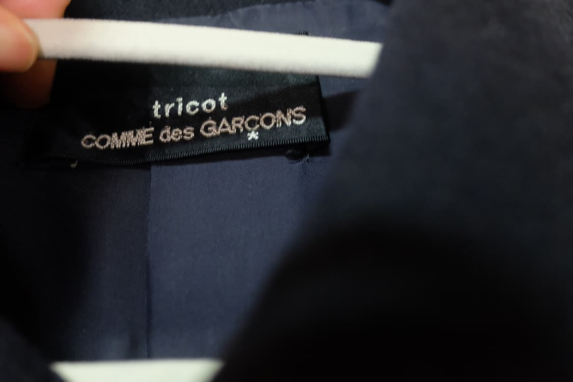 꼼데가르송 트리콧 울 자켓 상품이미지3