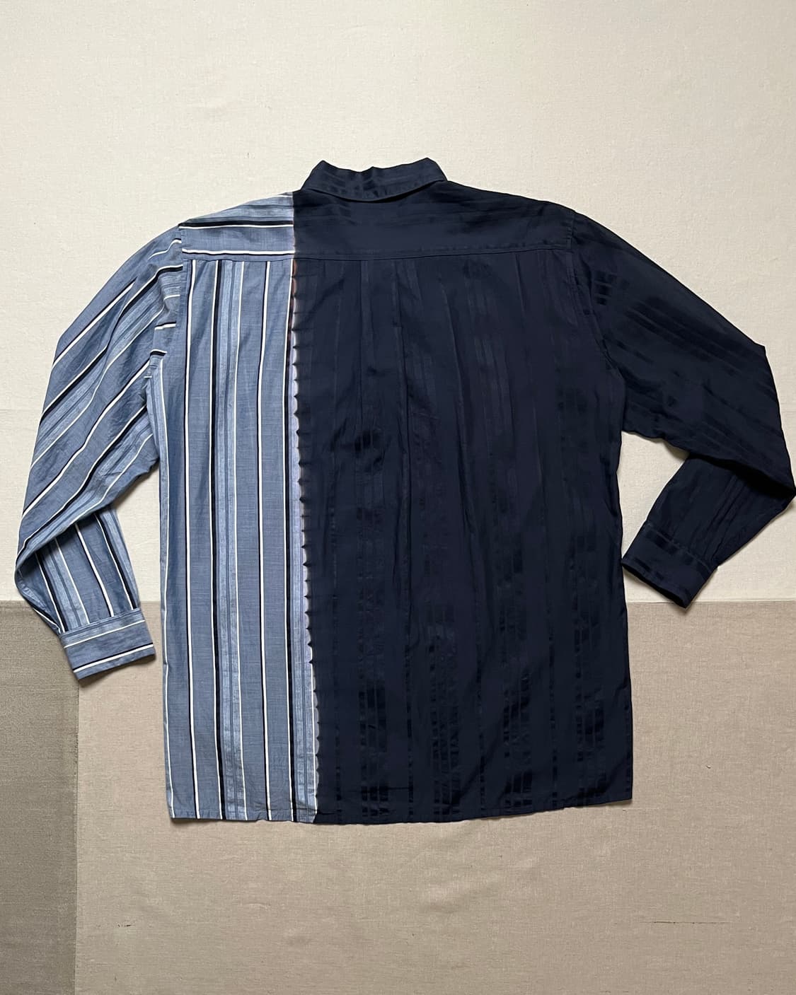 Suzusan stripe dye shirt 스즈산 스트라이프 다잉 셔츠 상품이미지2