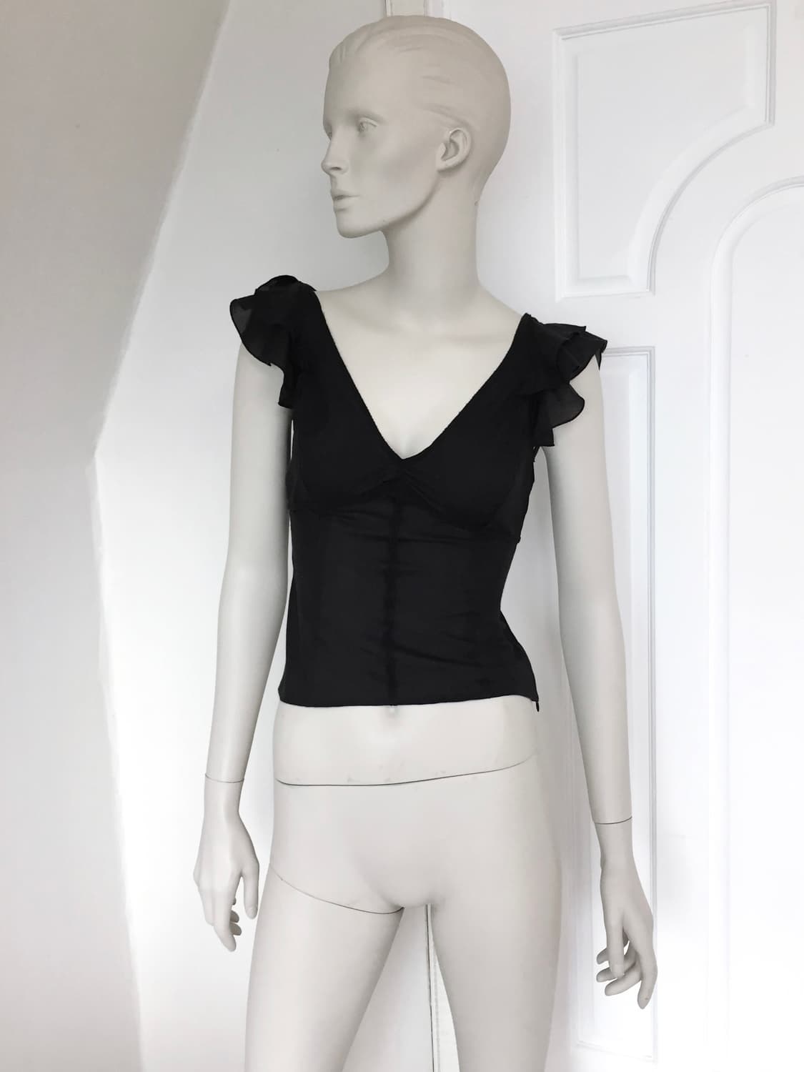아르마니 익스체인지 V-neck Blouse Top 상품이미지3
