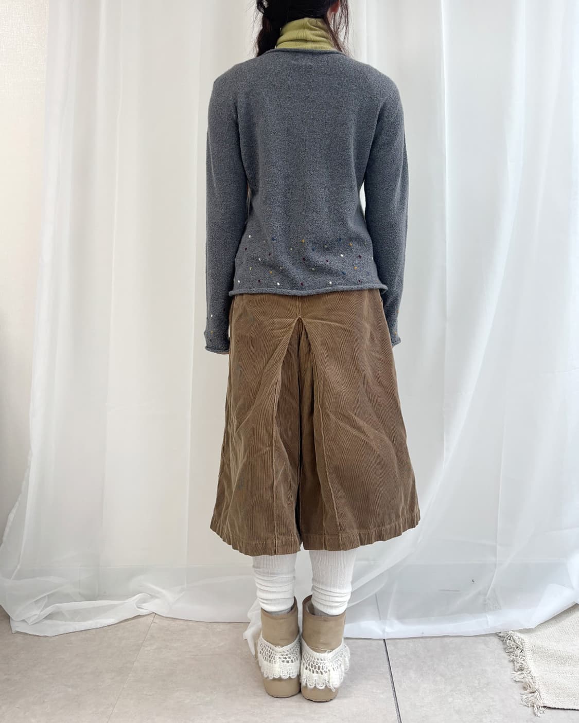 SHIPS corduroy wide culottes pants 상품이미지10