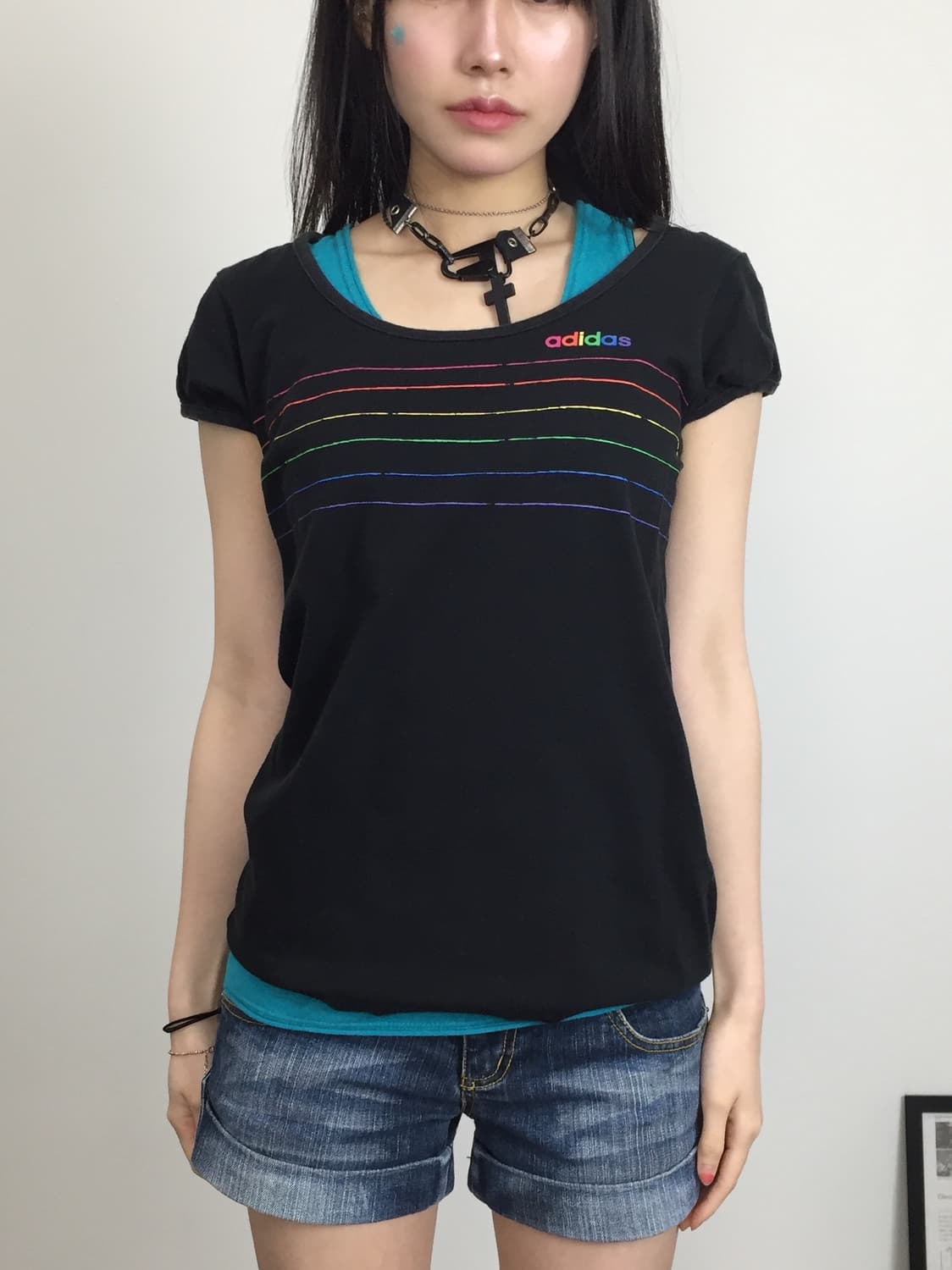 Adidas Kitsch Short Sleeve T-Shirts 상품이미지2