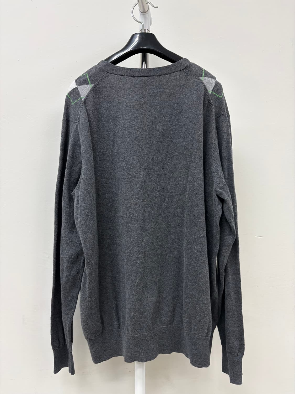 빈티지 아가일 가디건 상품이미지7