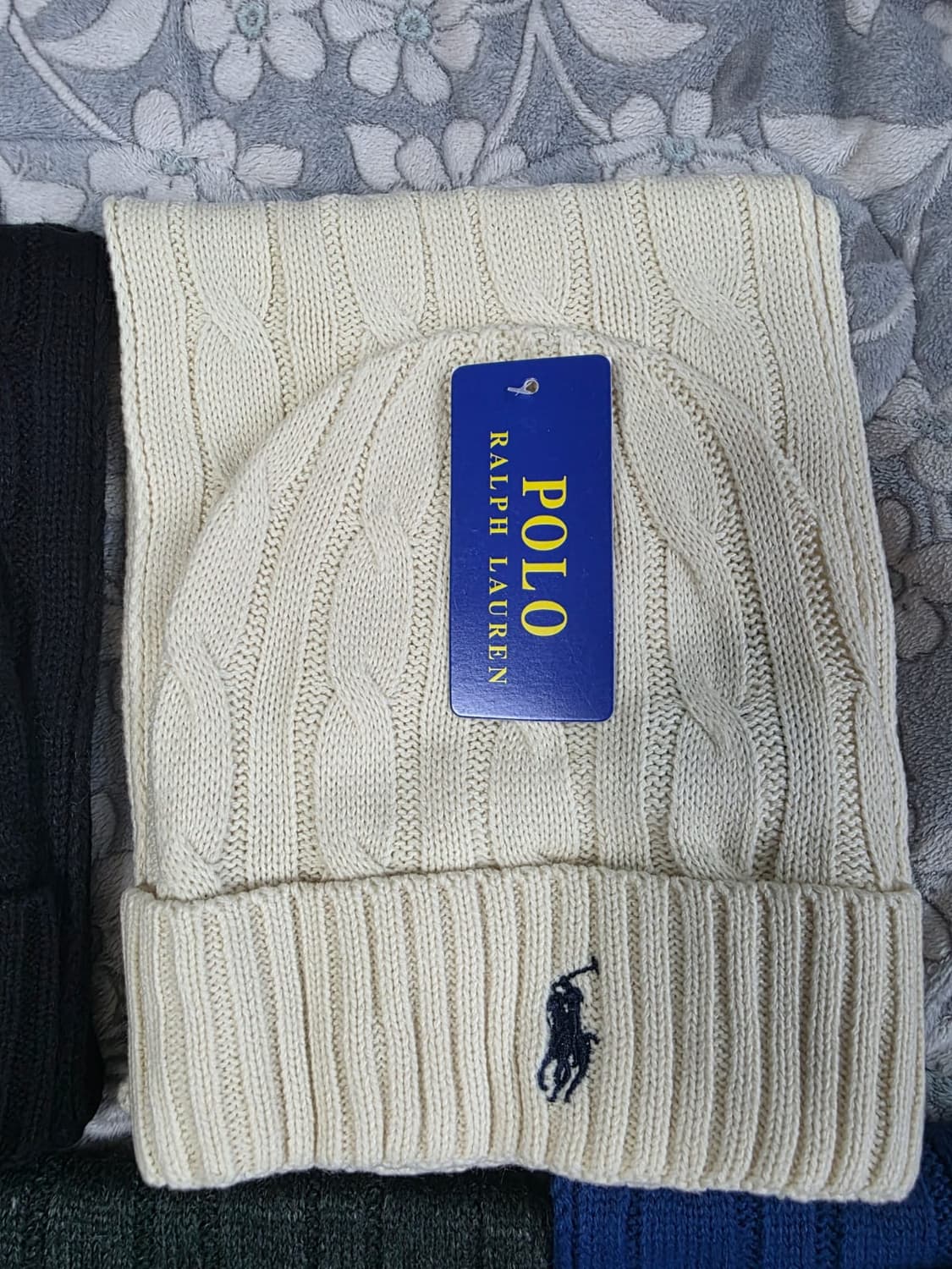 폴로 랄프로렌 모자 머플러 세트 새상폼 상품이미지7