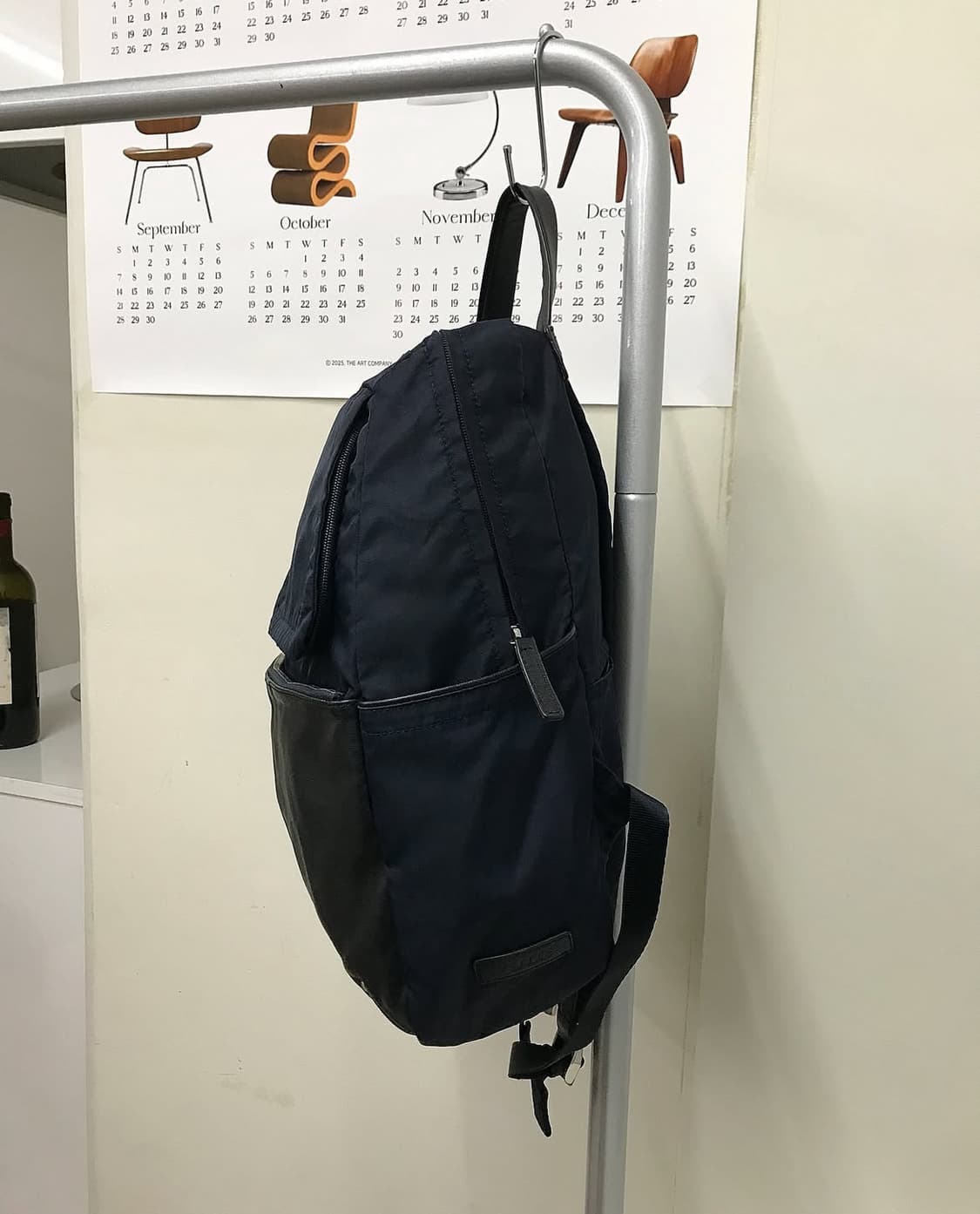 요지야마모토 가죽 로고 백팩 상품이미지2