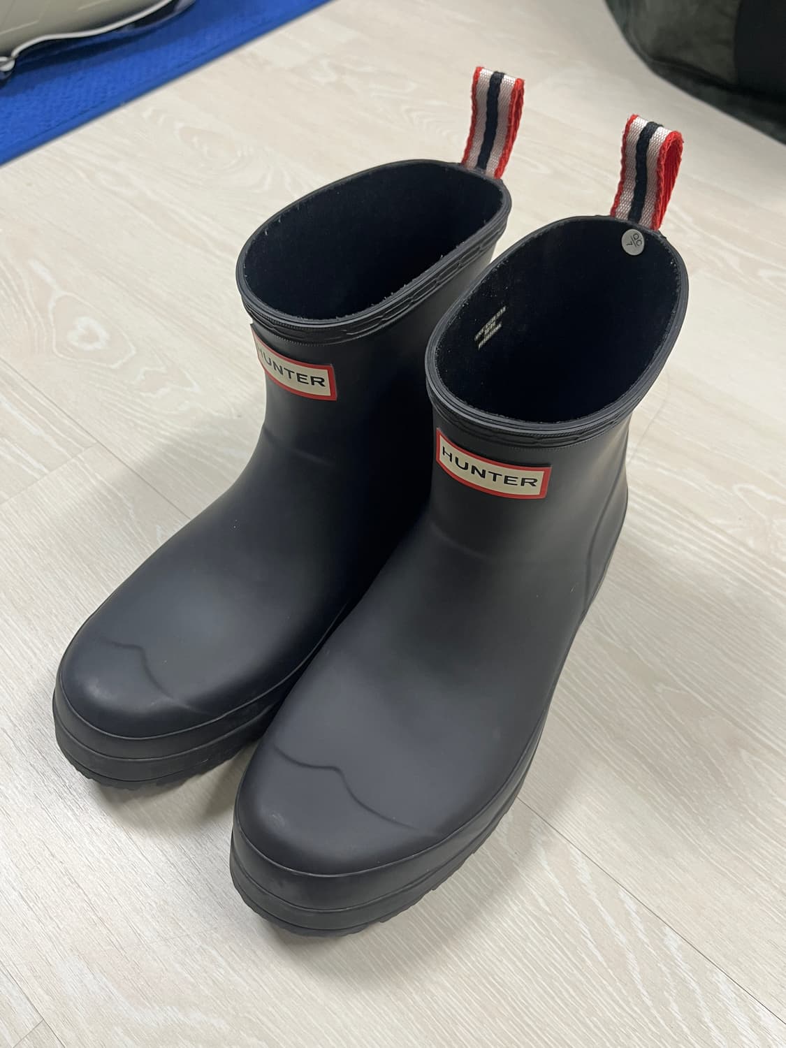 헌터 플레이 숏 레인부츠 블랙 250 상품이미지1