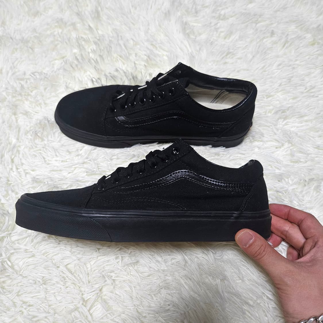 반스(Vans) 올드스쿨 컨버스 블랙 260 상품이미지1