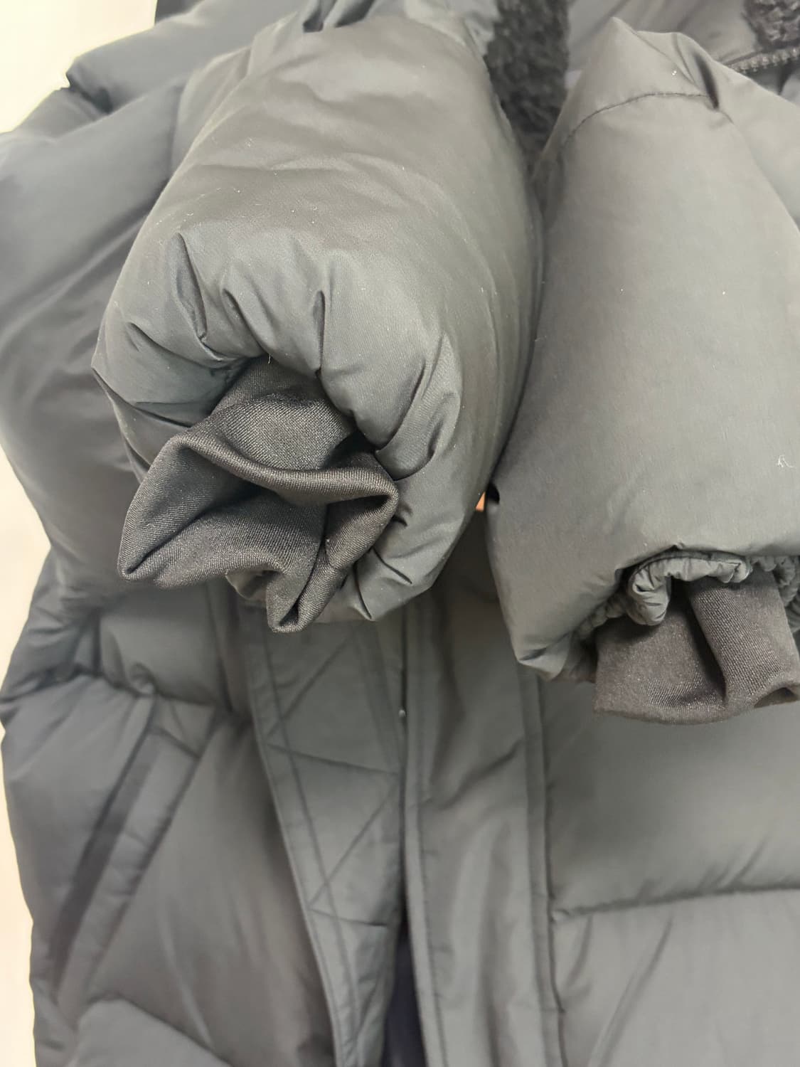 밀레 블랙 패딩 95 상품이미지4