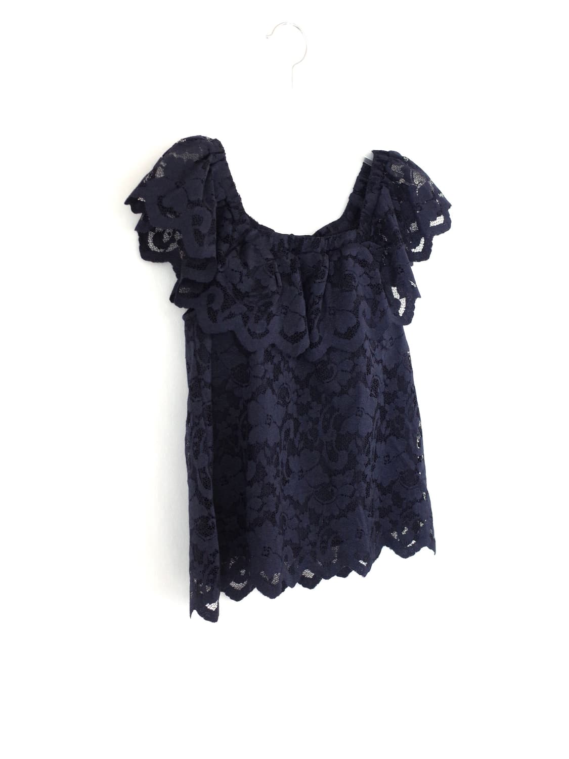 빈티지 레이스 패디드 블라우스 상품이미지6