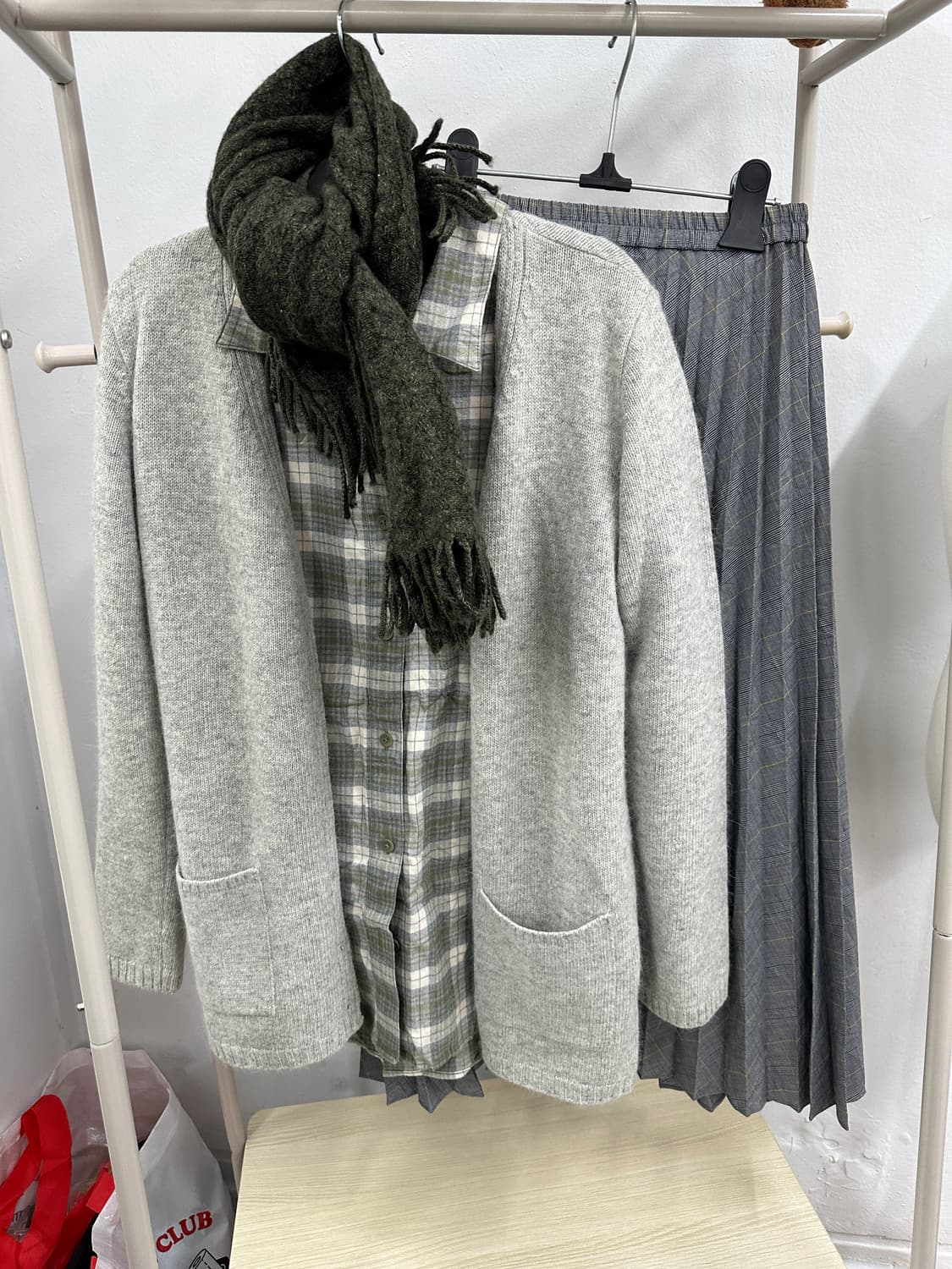 🍵하구미의 말차맛 코디세트🍵 레이어드 그런지 오리엔탈히피  상품이미지5