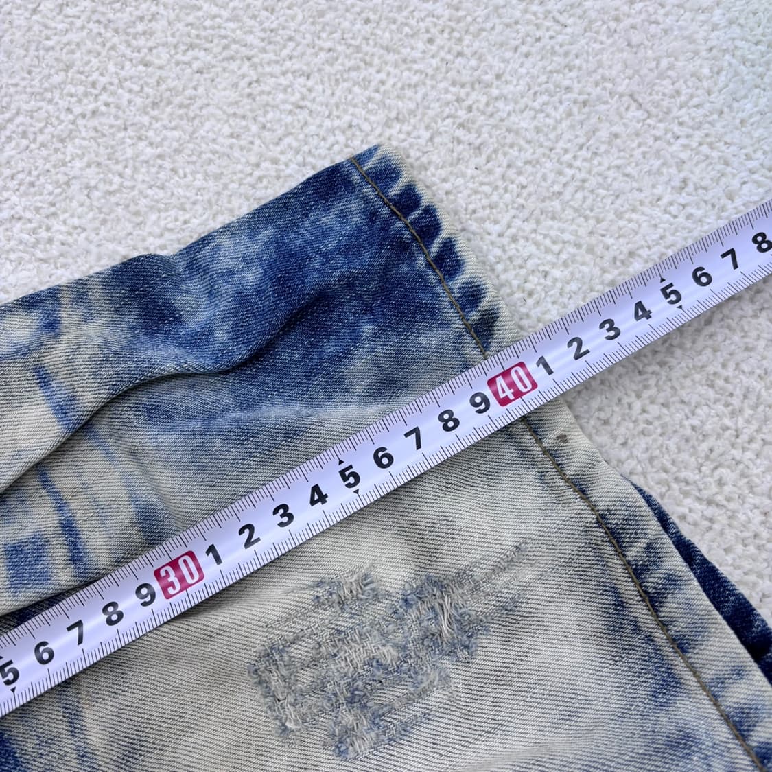 M 오짱데님 데님 반바지 0317E 상품이미지6