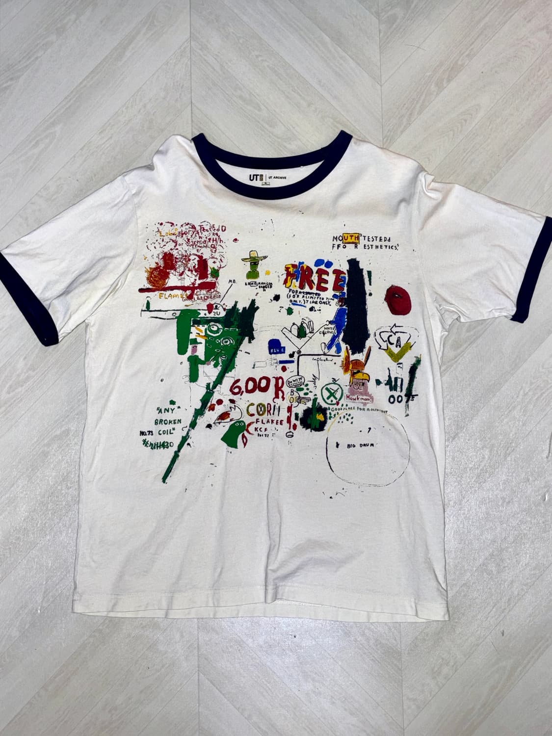 Uniqlo UT(그래픽T·반팔)Basquiat (XL) 상품이미지1