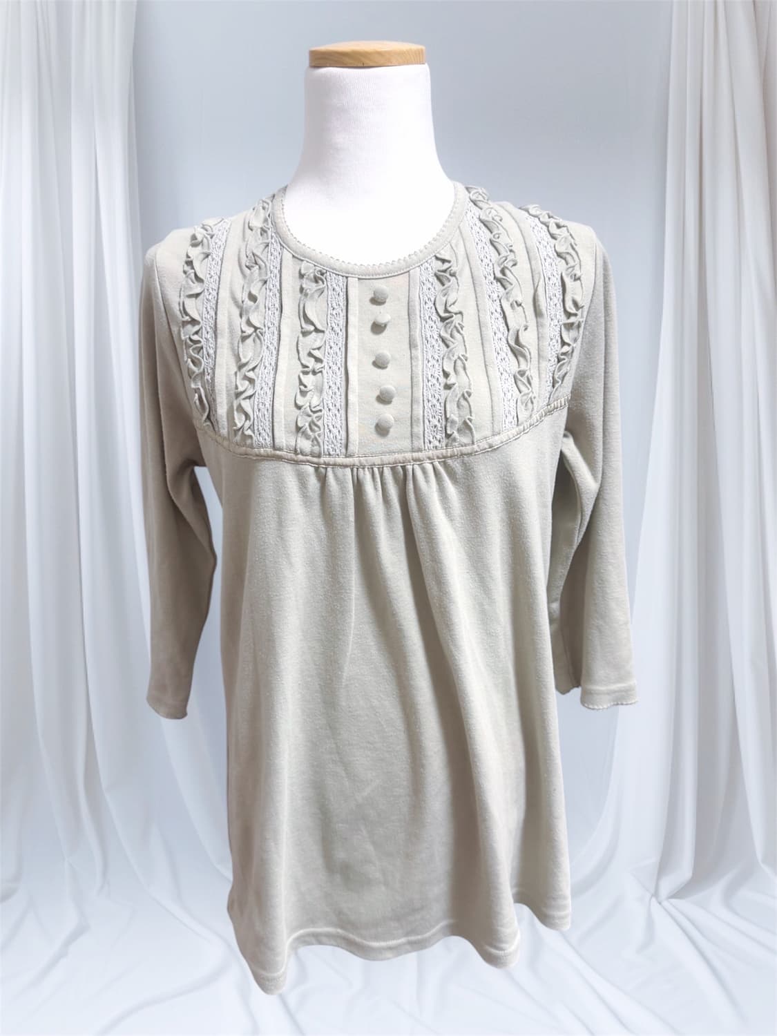 빈티지 모리걸 로걀탑 상품이미지1