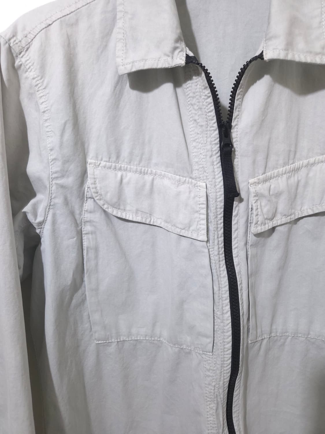 [22FW] 스톤아일랜드 올드이펙트 오버셔츠 M Size 상품이미지3