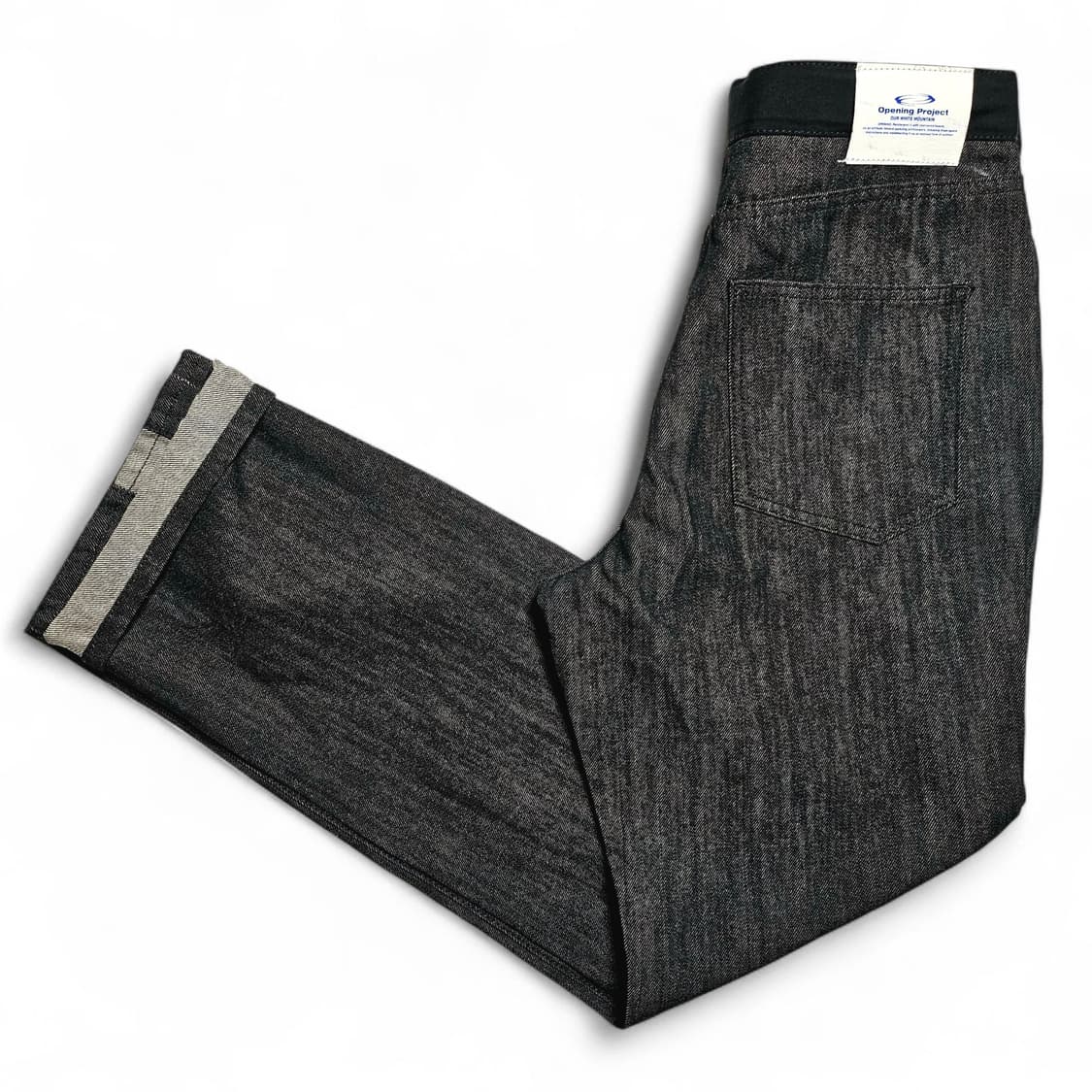 [새상품][32][오프닝프로젝트] 옵티칼 데님 팬츠 블랙 상품이미지3