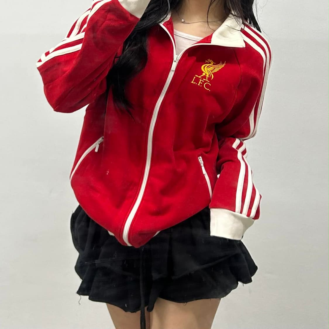 아디다스 리버풀 08/09유니폼 흰빨 화이트 트랙탑 희귀져지 상품이미지1