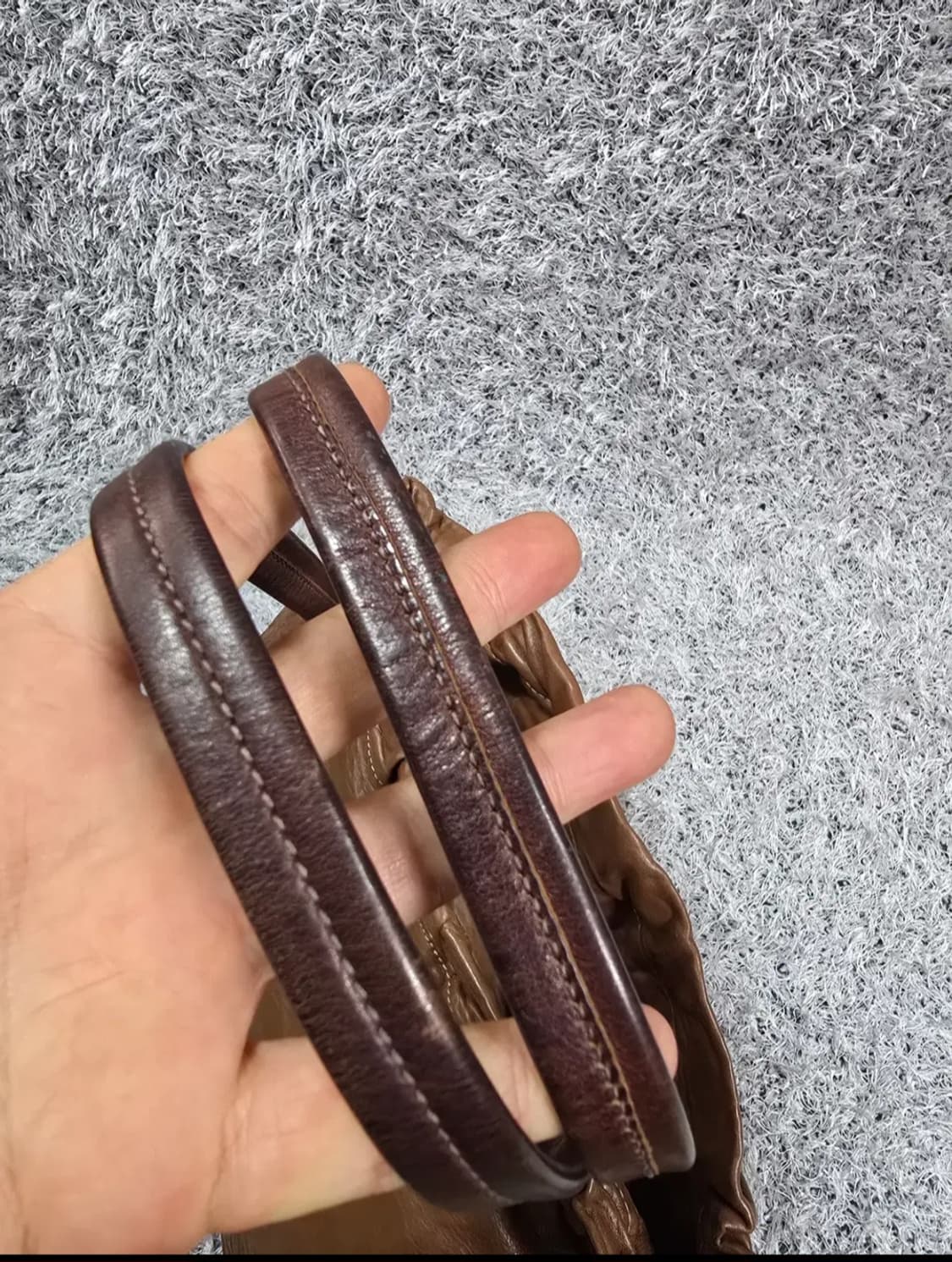 프라다 레더 빈티지 숄더백 상품이미지7