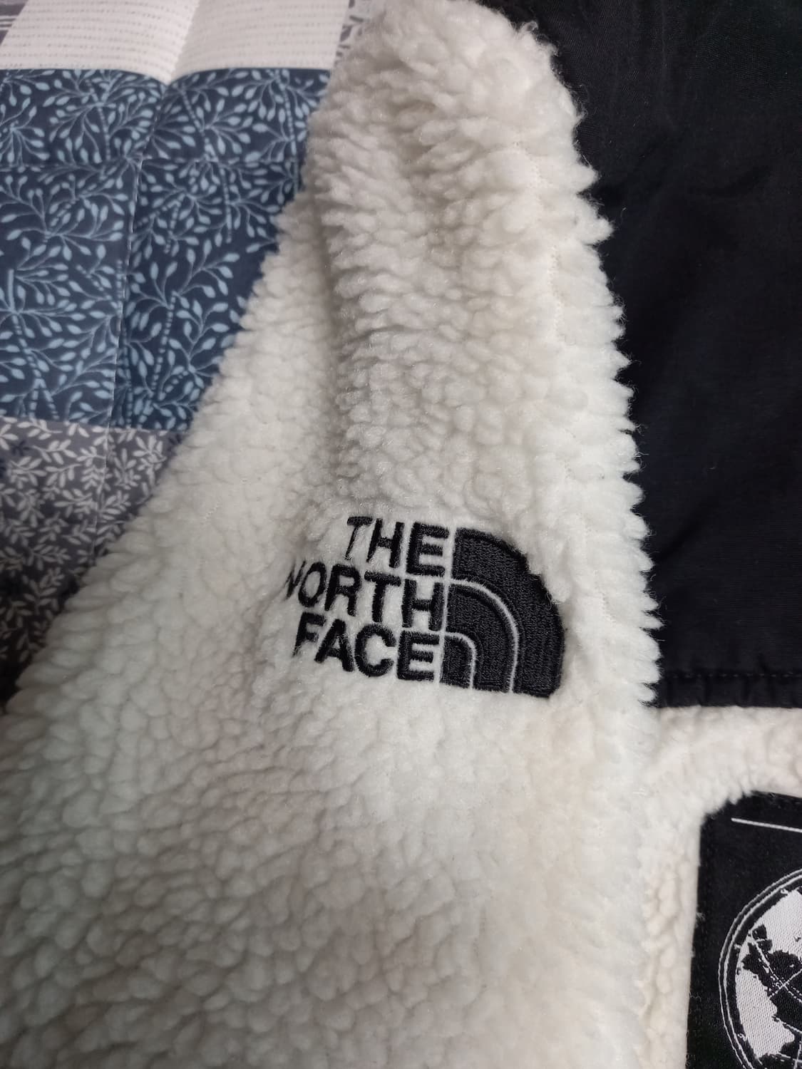노스페이스 세븐써밋 화이트 뽀글이 플리스 2xl 상품이미지4