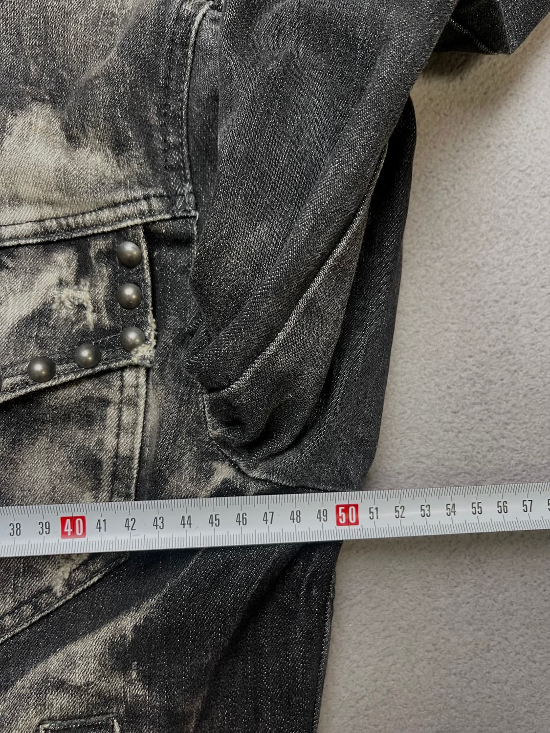 [XL] 버커루 데님자켓 - 100 -105slim 청자켓 상품이미지4