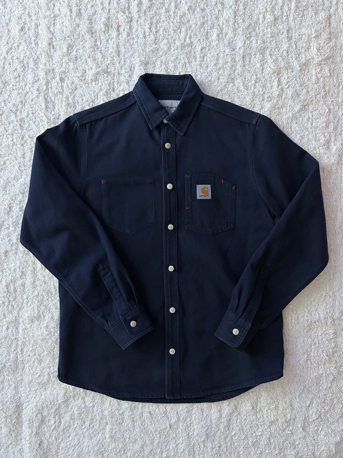 칼하트 네이비 셔츠 상품이미지1
