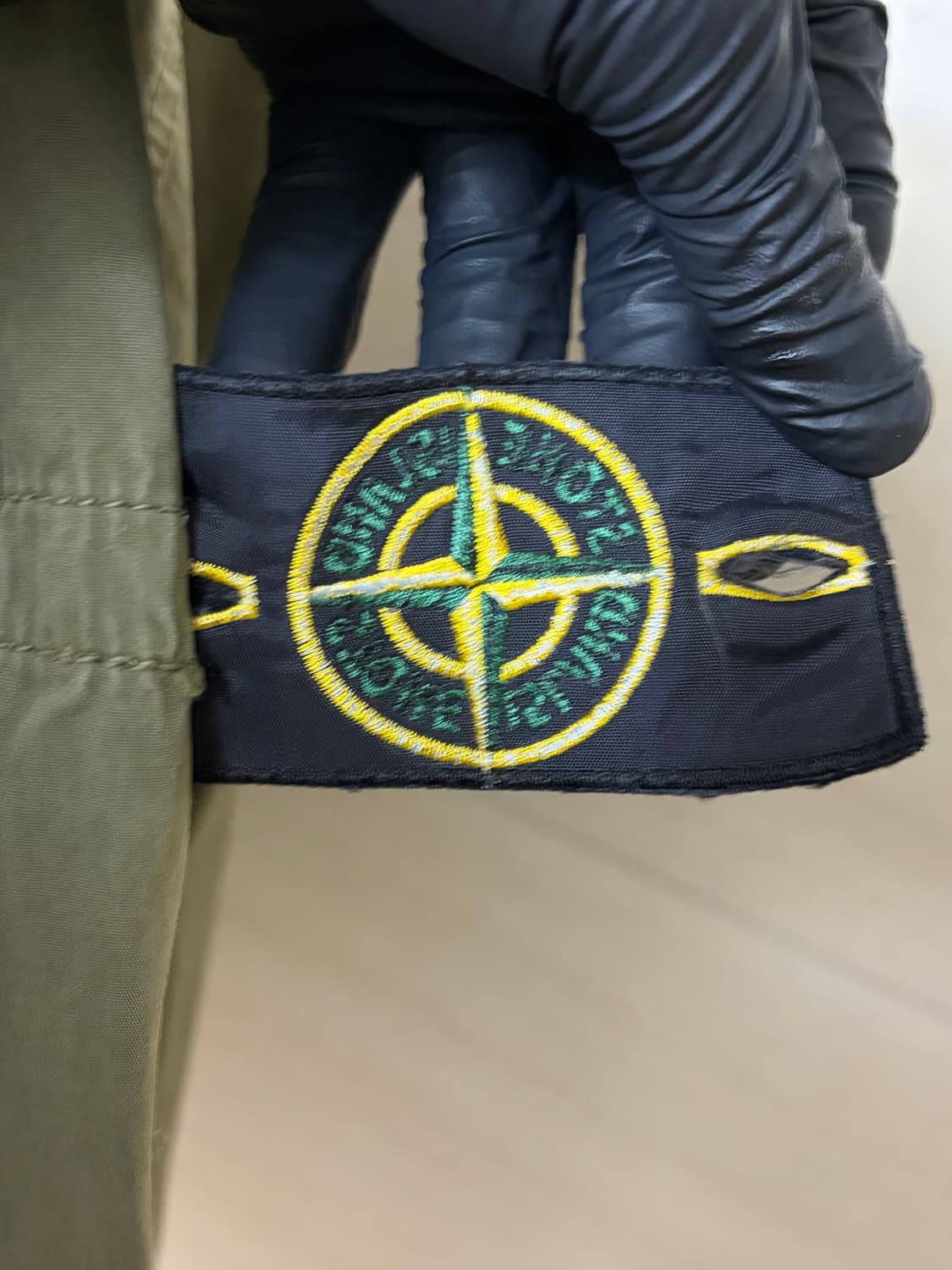 스톤아일랜드 올드이펙트 하프집업 아노락 상품이미지5