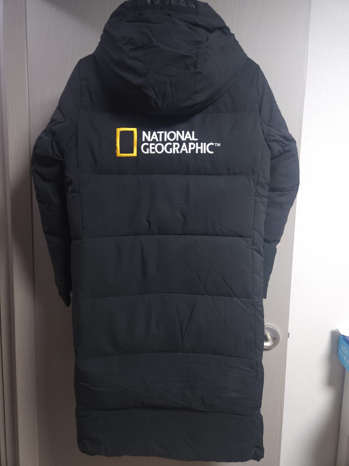 내셔널지오그래픽 덕다운 롱패딩, S* 상품이미지4