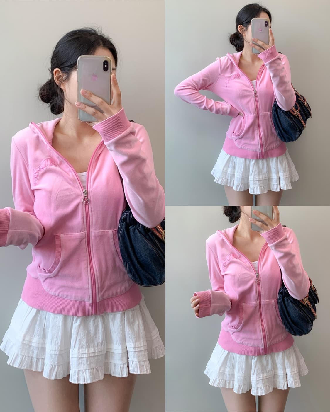 푸마 벨벳 집업 상품이미지1