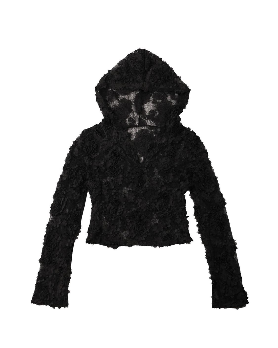 엘프엘프엘프 LACE HOODIE BLOUSE 상품이미지1